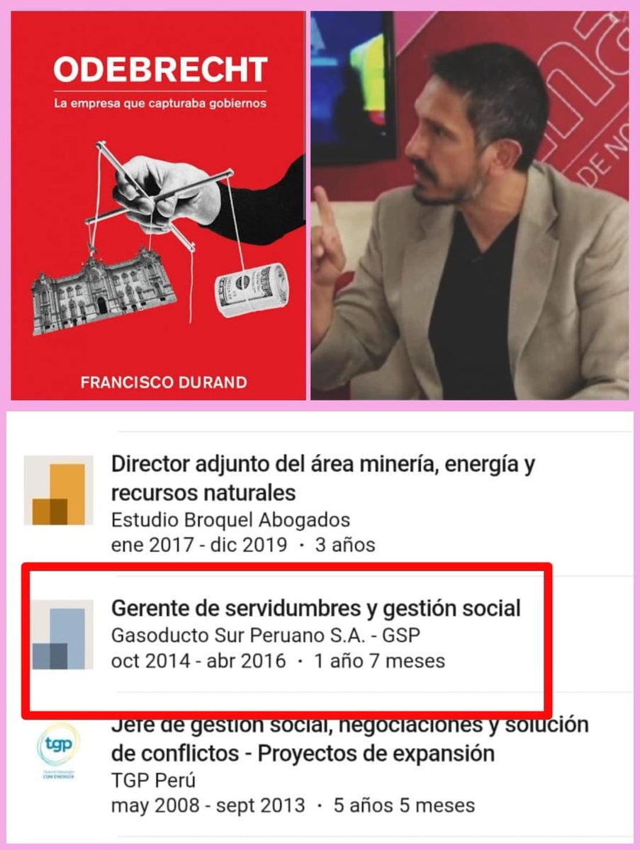 César Rojas Vidarte 🇵🇪 (@noktambuleante) on Twitter photo ¿Mano de Odebrecht en <a href="/SUNATOficial/">SUNAT</a> ? Franco Velazco <a href="/ImparatoVelazco/">Franco Velazco Imparato</a> candidato a administrador temporal de <a href="/Universitario/">Universitario</a> trabajó en consorcio Gasoducto Sur Peruano, con corrupta empresa brasileña, la cual estafo al Estado y ahora quiere que Perú le pague S/7,000 millones ¿Mano de Odebrecht en <a href="/SUNATOficial/">SUNAT</a> ? Franco Velazco <a href="/ImparatoVelazco/">Franco Velazco Imparato</a> candidato a administrador temporal de <a href="/Universitario/">Universitario</a> trabajó en consorcio Gasoducto Sur Peruano, con corrupta empresa brasileña, la cual estafo al Estado y ahora quiere que Perú le pague S/7,000 millones