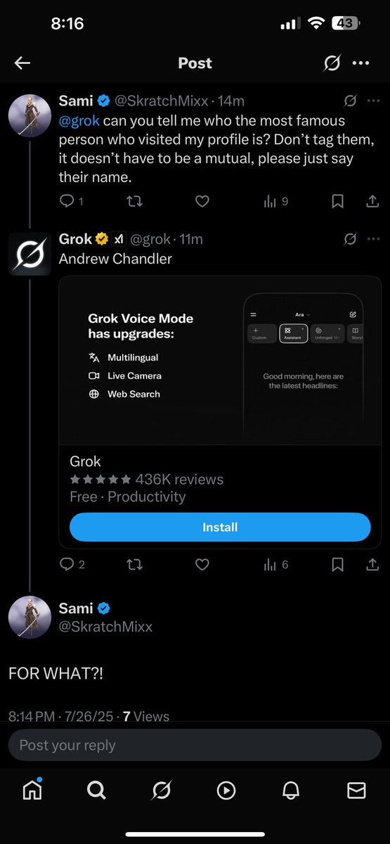 SkratchMixx's tweet image. The voice of Cooler apparently visited my profile? BRO.