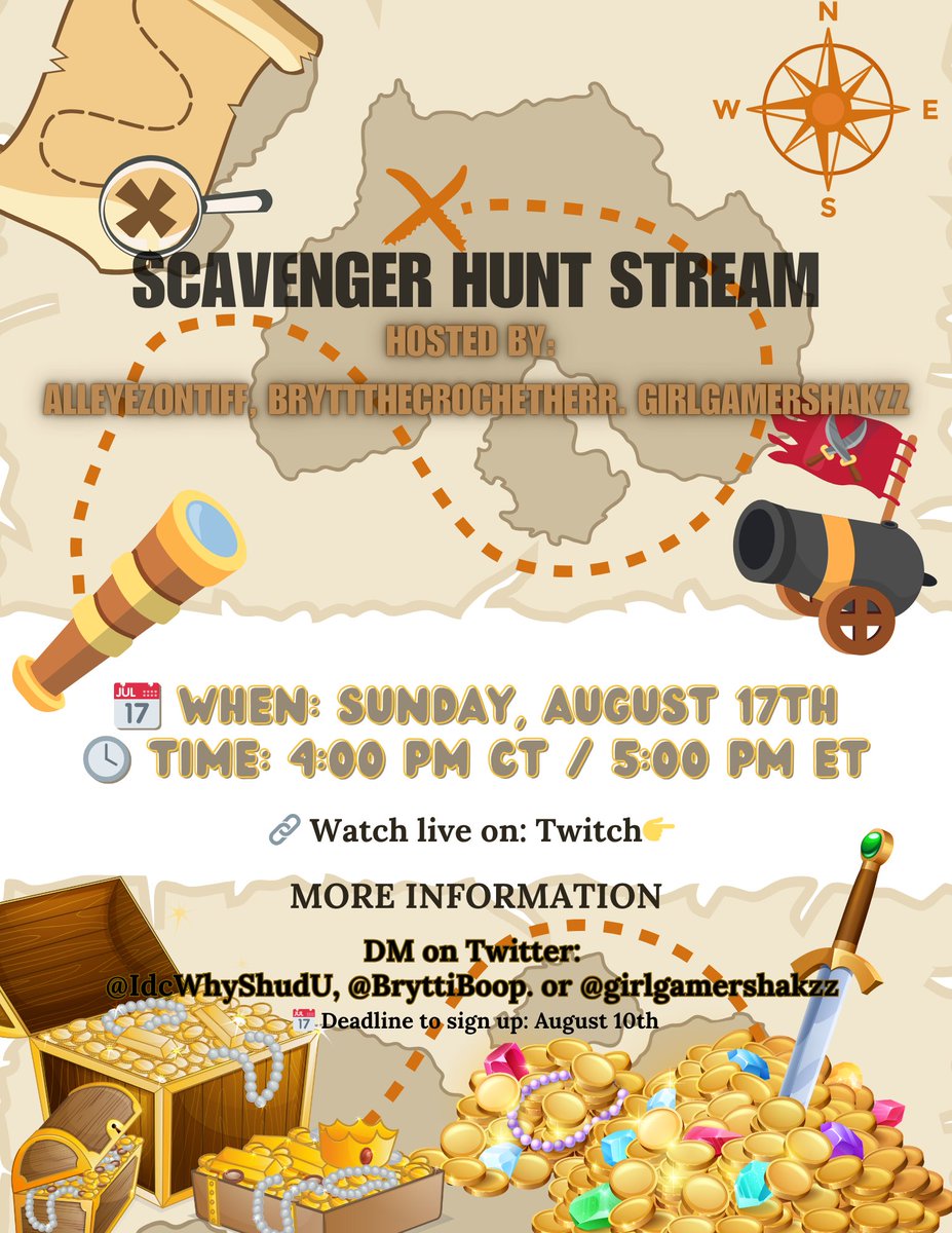 IdcWhyShudU's tweet image. Its that time again Streamer Scavenger Hunt Part 2. Sign up now spots are limited. docs.google.com/forms/d/e/1FAI…