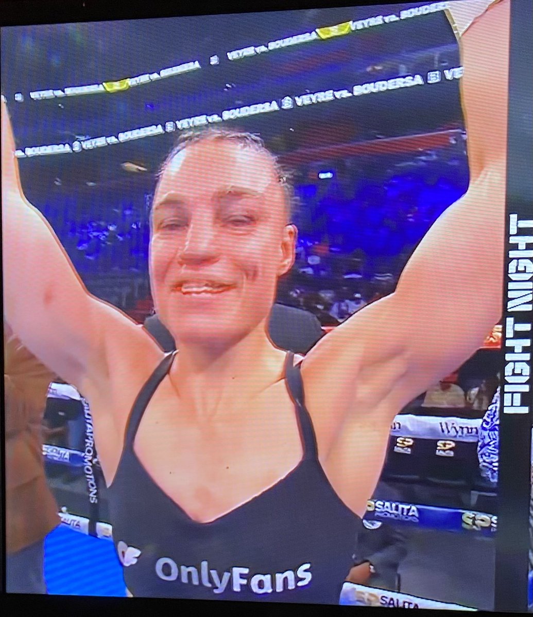 Girlboxing! 🌻🥊😷🏳️⚧️ (@girlboxingnow) on Twitter photo Caroline Veyre with the UD win 99-91, 98-92, 99-91 for the <a href="/WBCBoxing/">World Boxing Council</a> silver featherweight title with a beautiful display of boxing! #shieldsdaniels
<a href="/SalitaProm/">Salita Promotions</a> Caroline Veyre with the UD win 99-91, 98-92, 99-91 for the <a href="/WBCBoxing/">World Boxing Council</a> silver featherweight title with a beautiful display of boxing! #shieldsdaniels
<a href="/SalitaProm/">Salita Promotions</a>