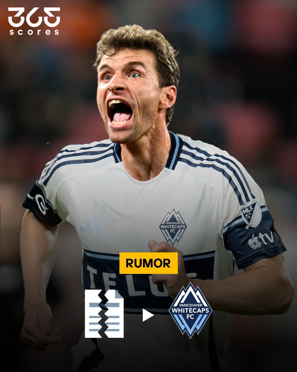 365Scores (@365scoresapp) on Twitter photo EL BOMBAZO DEL DÍA 💣🤯 | Según la información de <a href="/tombogert/">Tom Bogert</a>, el Vancouver Whitecaps quiere concretar el fichaje de Thomas Müller. El equipo canadiense, que juega en la MLS, le ganaría la pulsada a Los Ángeles FC.
⚠️ El jugador alemán es agente libre tras TODA UNA VIDA en el EL BOMBAZO DEL DÍA 💣🤯 | Según la información de <a href="/tombogert/">Tom Bogert</a>, el Vancouver Whitecaps quiere concretar el fichaje de Thomas Müller. El equipo canadiense, que juega en la MLS, le ganaría la pulsada a Los Ángeles FC.
⚠️ El jugador alemán es agente libre tras TODA UNA VIDA en el