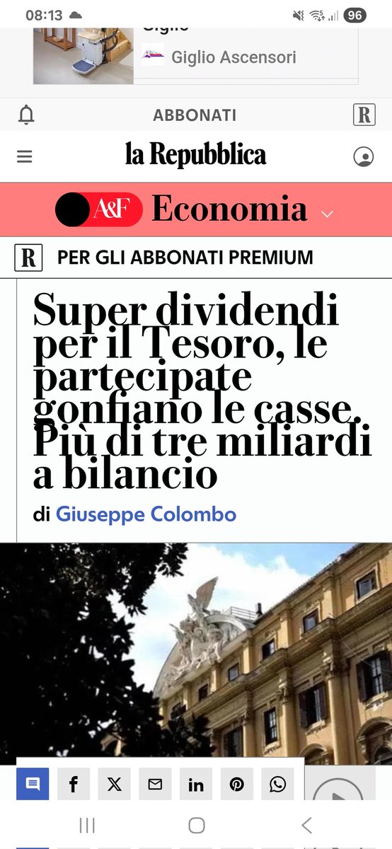 GonnelliLuca's tweet image. Pensa a tutte quelle societä che abbiamo privatizzato e che gonfiano gli utili di privati, spesso stranieri
