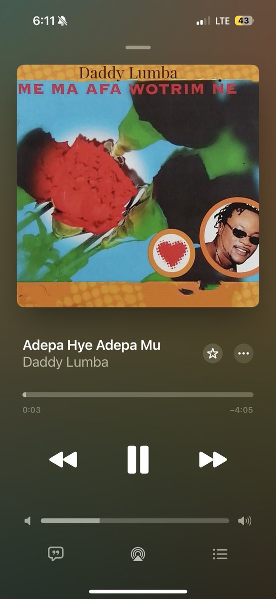mo_reena4's tweet image. Song by the Legend Daddy Lumba you shouldn’t miss ♾️❤️ #DaddyLumba