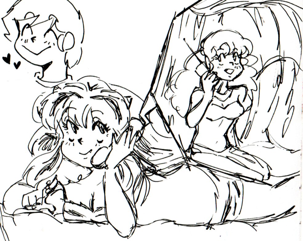 YostUh's tweet image. Doodles 🔥🔥💥💥💥 explosion emoji explosion emoji
#uruseiyatsura