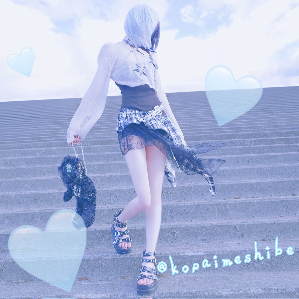 かぜ つよすぎた日…🩵ᩚ૮⍝> ω < ๑ა

地雷系女子/高身長女子/メンヘラ女子/アニオタ/ちっぱい/
↑だいじょぶなひとはフォローよろしく🩵ᩚフォロバは絶対100%するよ🖤ᩚ
#地雷系女子 #メンヘラ女子 #高身長女子 #メンヘラ女子