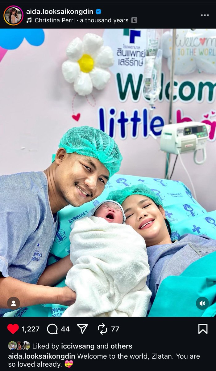 nickatkinone's tweet image. Baby Zlatan is here. Congrats to Aida and Rodtang