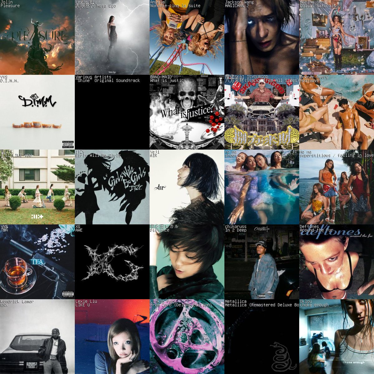 hikkitheworld's tweet image. semaninha no lastFM