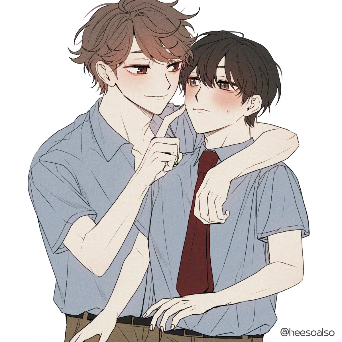 heesoalso's tweet image. 단색 작업물!
#커미션 #cm #Commission