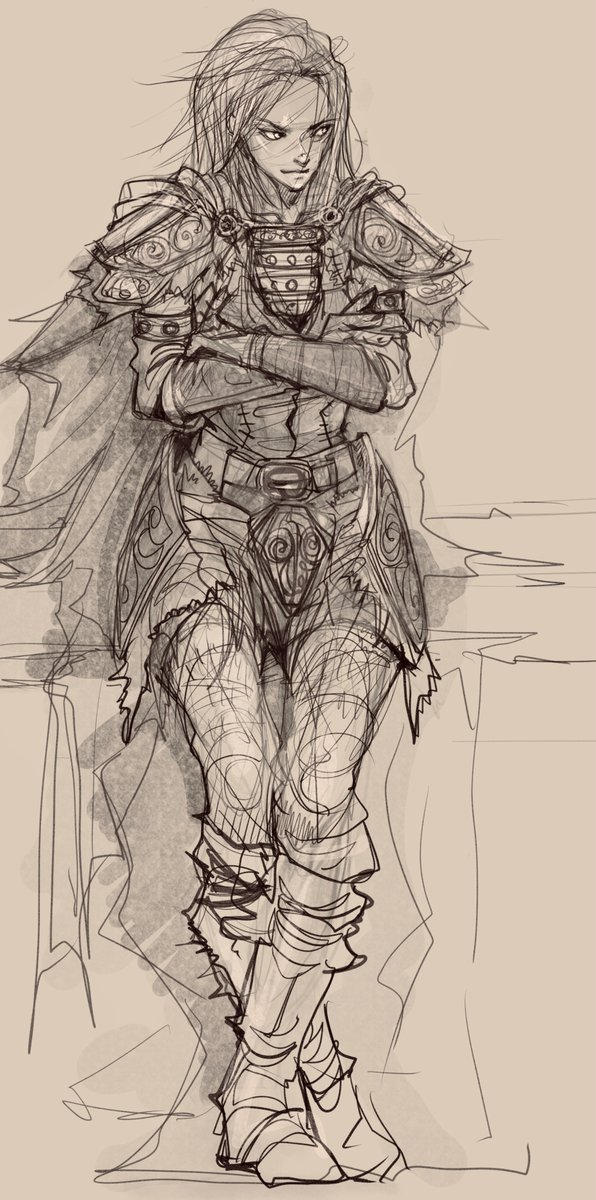 全体像　この人露出多いから人気あるんだと思いますが（暴言）寒いんだからやっぱアエラさんにはズボン履かせてえ！という方はなんか押してください　自分は履かせたい派です