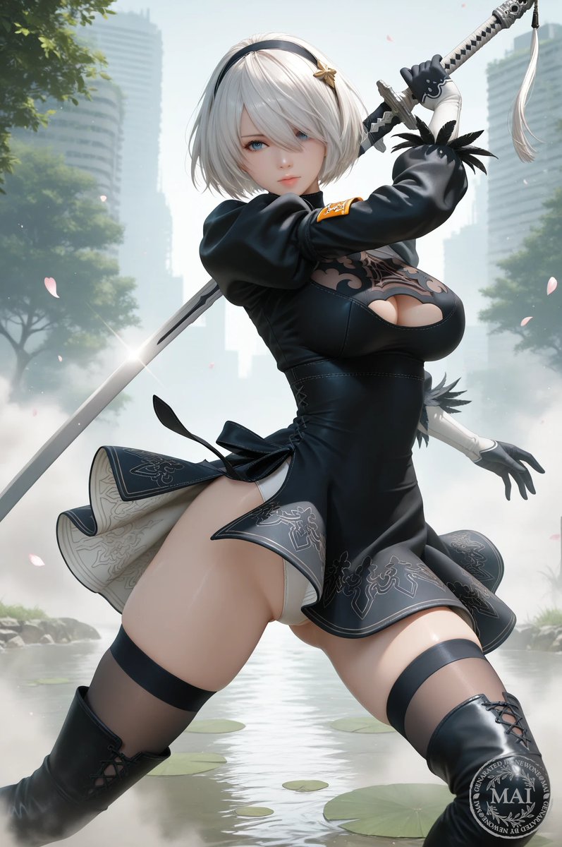 Sgt_Salts's tweet image. Girls with weapons
#AIart #AI画像生成
