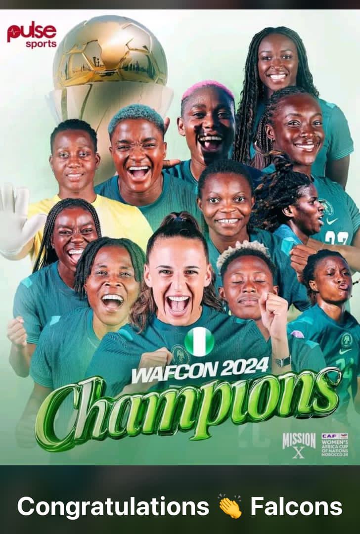 Lalai_002's tweet image. WAFCON winner's 10th time😊😊😊
What men can't achieve the women achieved it😊😊
Congrats🎉🎉🎉🎉🎉🎉