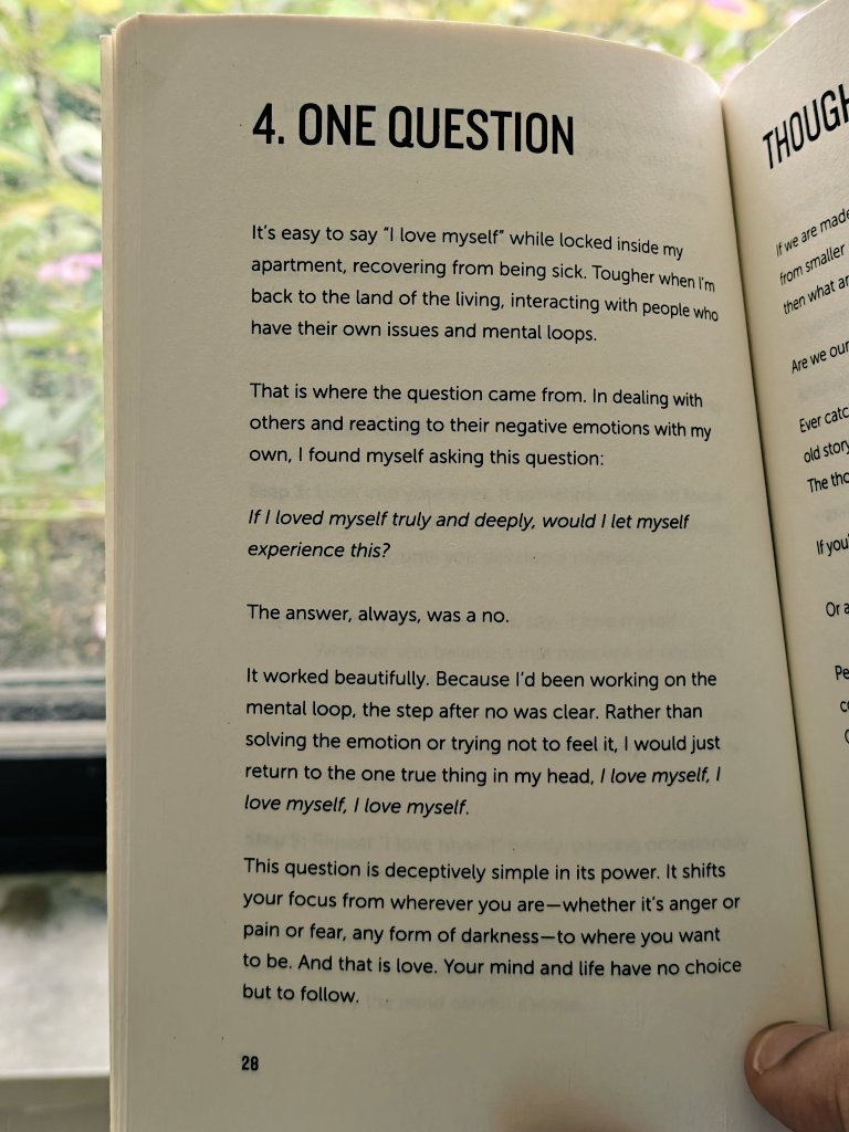 NishitChokshi's tweet image. 'If I loved myself truly and deeply, would I let myself experience this ?'

Simple yet profound @kamalravikant 😇

#morningreading