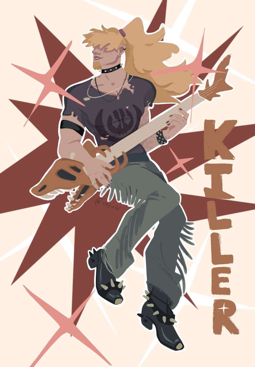 chpuld's tweet image. 🎤🤘🎸

#Eustasskid #killeronepiece
