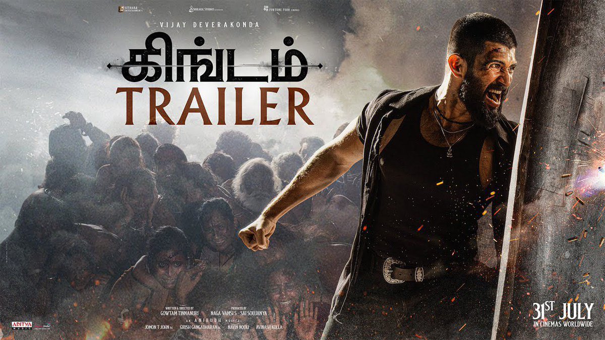 Chrissuccess's tweet image. VD’s #Kingdom Tamil Trailer Out!
youtu.be/BYvSLN3rk9g?si…
Anirudh 🎵
USA Premiers on July 30.