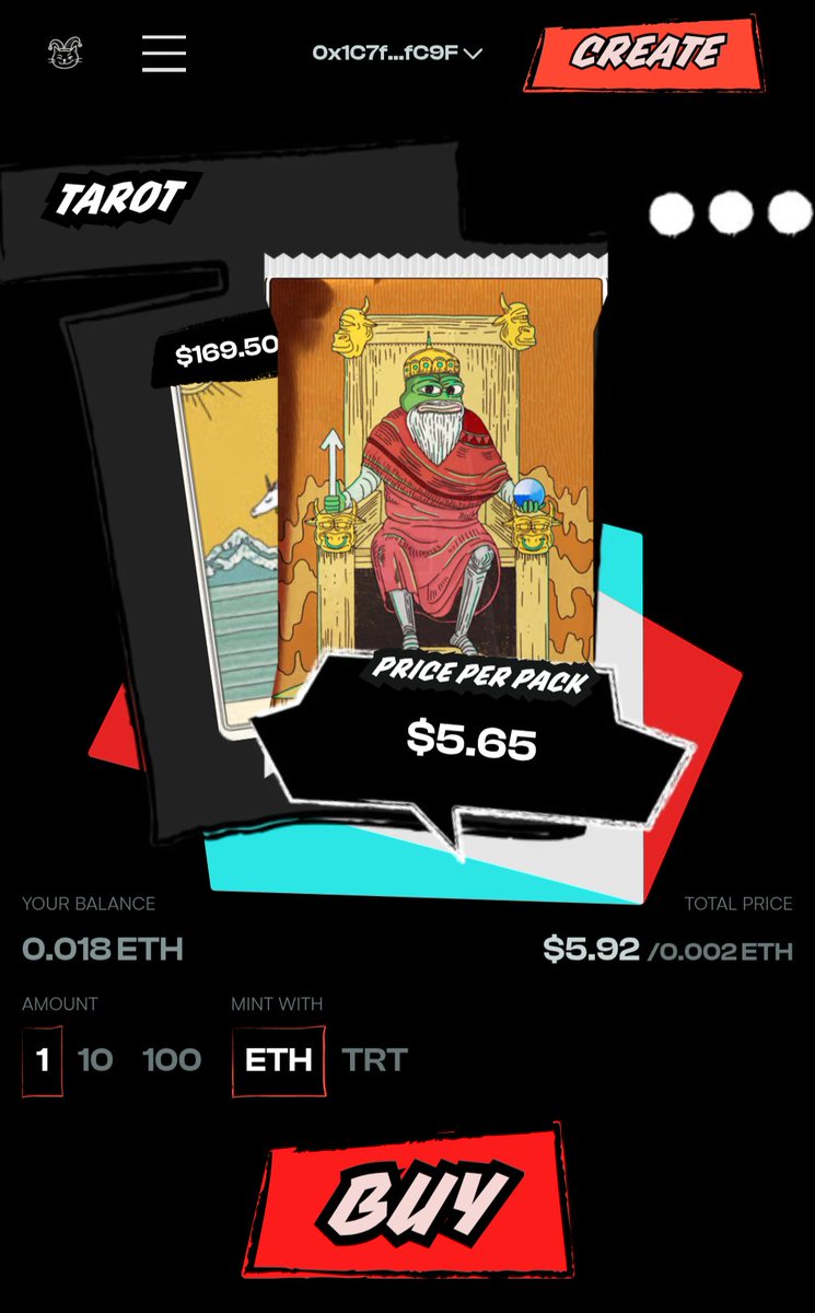 djangobits's tweet image. Vibemarket is a great new thing on NFTs. A booster pack marketplace, where you buy/trade/open booster packs revealing the NFTs in different rarities. Anyone can create a collection. Best used on @farcaster_xyz or @baseapp.
vibechain.com/market?ref=RER…
Leave a comment below if you…
