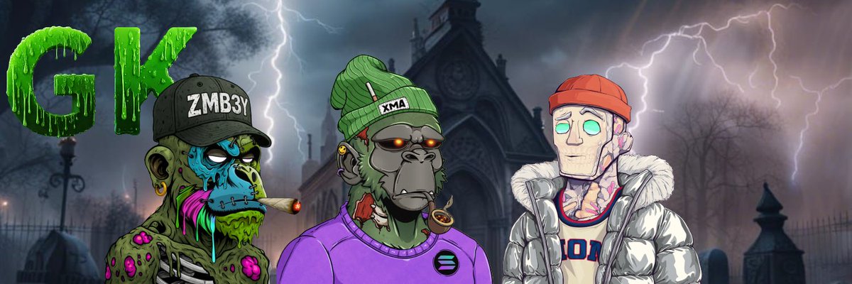 GK_OF_XAPELABZ's tweet image. #NewProfilePic #Zombi3Nation @XapeLabz @MOBCollective_ @mnk3ylabs NFTs is undead full Zombie mode I gotta had like 1-2 more projects