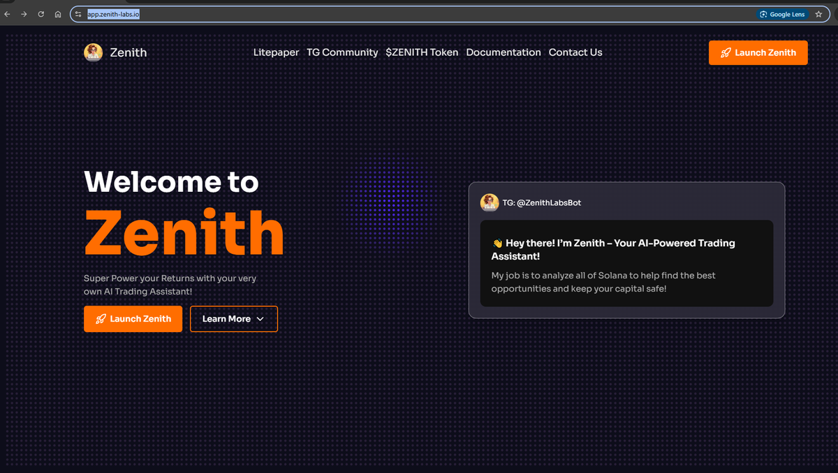 Zenith Labs tweet media