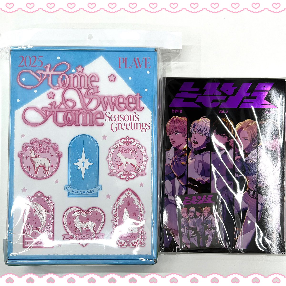 CIHSHOP_KPOP's tweet image. 《#CIHSHOP_KPOP 입고 소식》

💌
#플레이브 #PLAVE

카쿠렌보 앨범, 시즌그리팅, 논중화물, 포스터 입고되었습니다 ╰(*´︶`*)╯♡

* ‘포스터’ 상품은 배송 불가 상품입니다.
* CIH SHOP 오프라인 매장에서만 구매 가능합니다

📢 포토카드, 응원봉, MD 등 굿즈 매입 중 ❤️‍🩹