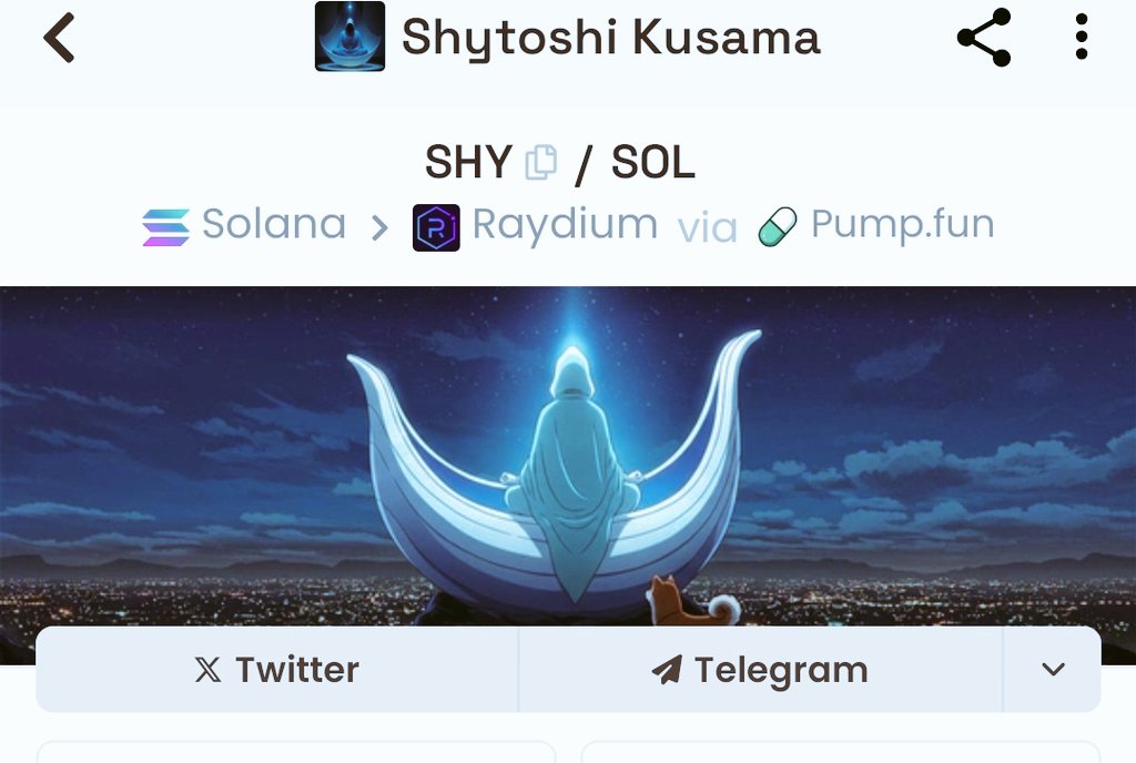 MemToshi_'s tweet image. My Investment Is $SHY
I’m here for the long term.
I DCA every week.
I believe in the vision.
I support the team.
I stand with $SHY — all the way.
