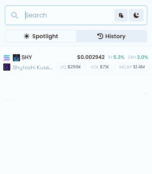 MemToshi_'s tweet image. My Investment Is $SHY
I’m here for the long term.
I DCA every week.
I believe in the vision.
I support the team.
I stand with $SHY — all the way.