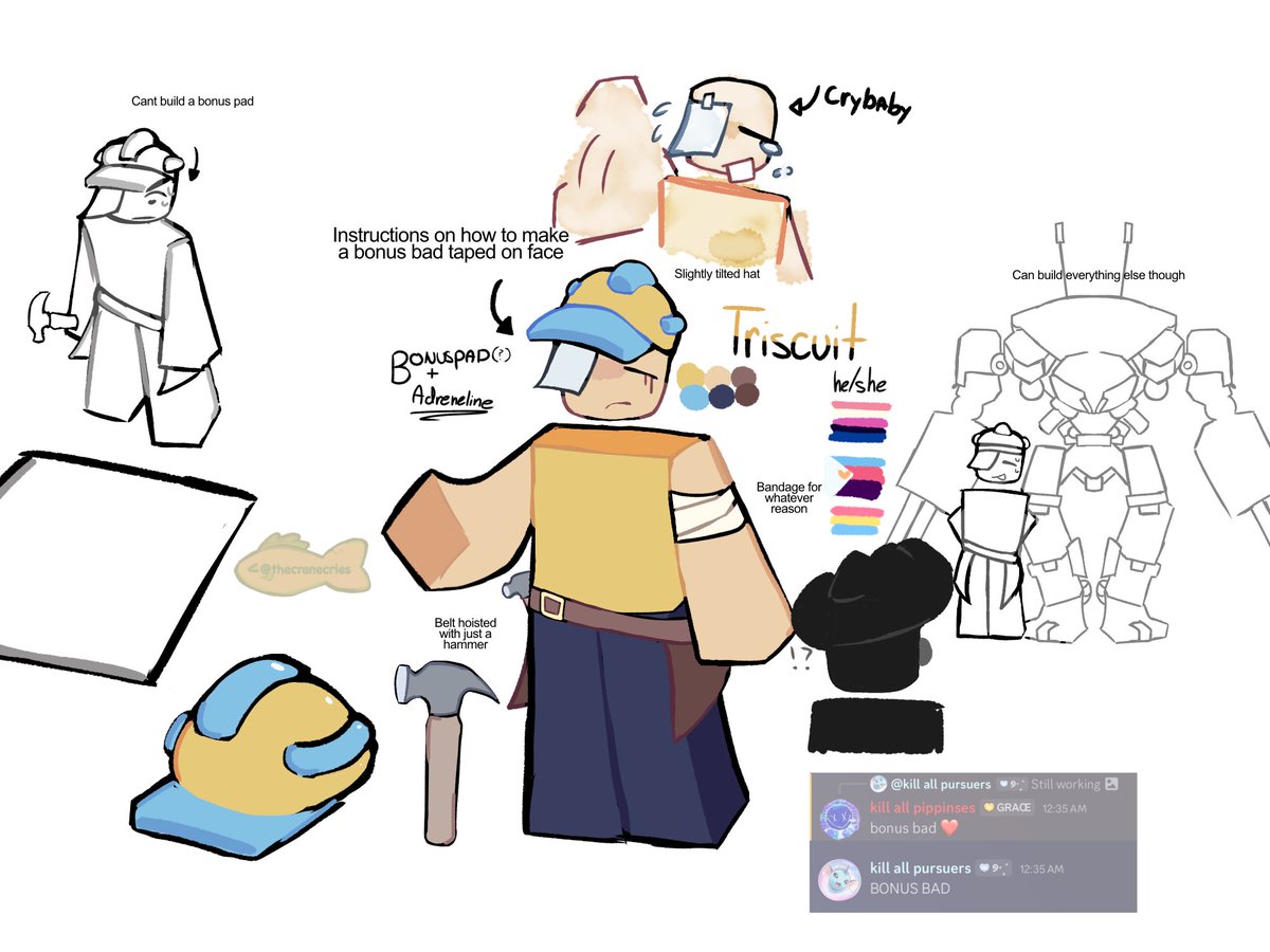 thecranecries's tweet image. #dieofdeath civilian oc. Idk. Bonus Bad.
