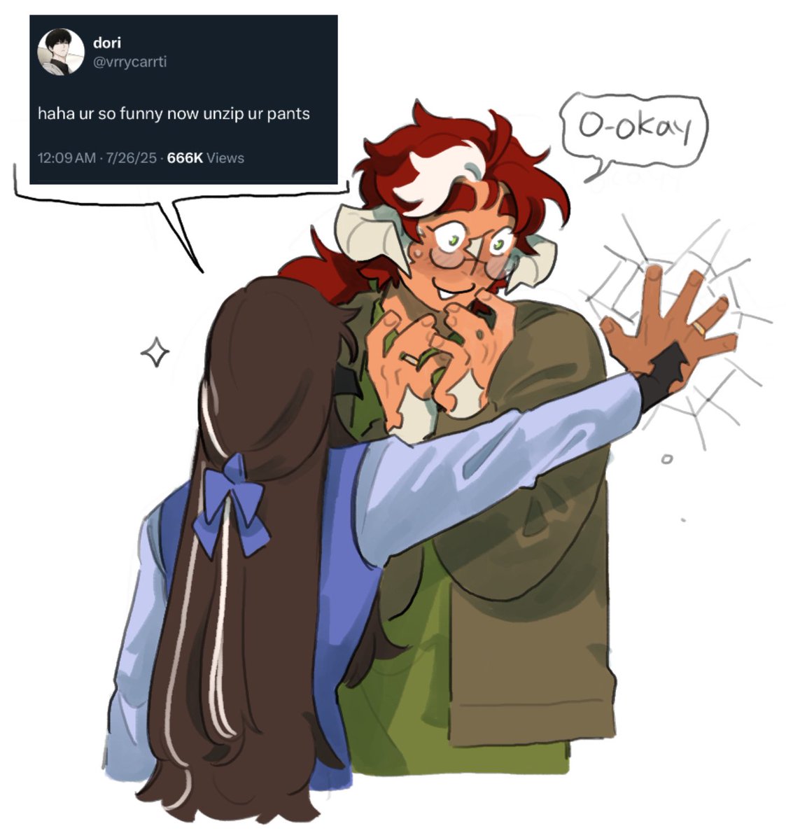 1DriedPersimmon's tweet image. Funnay