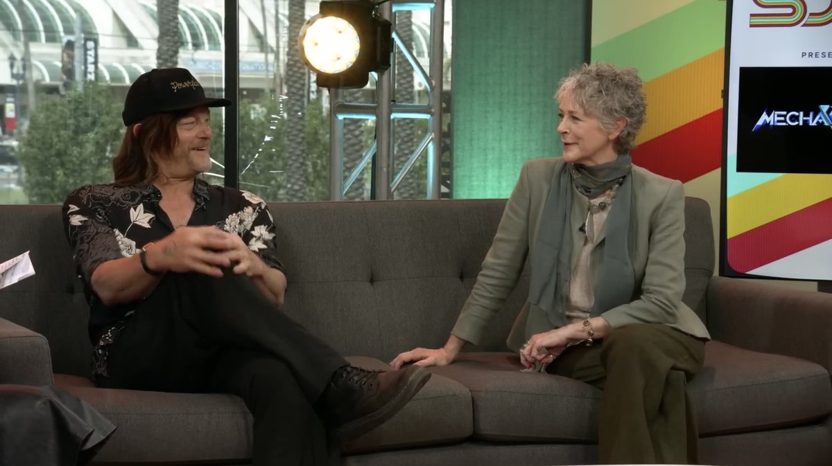 reedusnetwork's tweet image. Norman Reedus and Melissa McBride interview with IGN to promote “The Walking Dead: Daryl Dixon” at San Diego Comic-Con in San Diego, California on July 26th.
🔗 youtu.be/O9wZ-hOck-8
#normanreedus #melissamcbride #daryldixon #twd #twddaryldixon #sdcc #sdcc2025