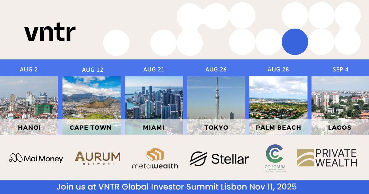 VNTR Capital (@vntrcapital) on Twitter photo Happy Sunday!
Enjoy the <a href="/vntrcapital/">VNTR Capital</a> Community Newsletter, July 27 vntr.substack.com/p/vntr-newslet…
Have a great week ahead!
#venturecapital #news #vc #vntrcapital #investing #investments #angelinvestor #newsletter #vntrnewsletter #vntrevents #vntrpodcast #vntrsummit Happy Sunday!
Enjoy the <a href="/vntrcapital/">VNTR Capital</a> Community Newsletter, July 27 vntr.substack.com/p/vntr-newslet…
Have a great week ahead!
#venturecapital #news #vc #vntrcapital #investing #investments #angelinvestor #newsletter #vntrnewsletter #vntrevents #vntrpodcast #vntrsummit