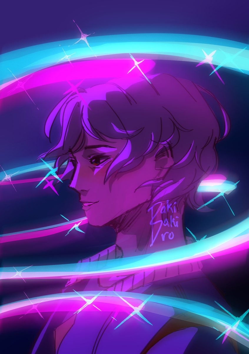 wise looked so pretty in astras character demo, aughjgh i missed drawing him so much 🎇✨ #WiseZZZ