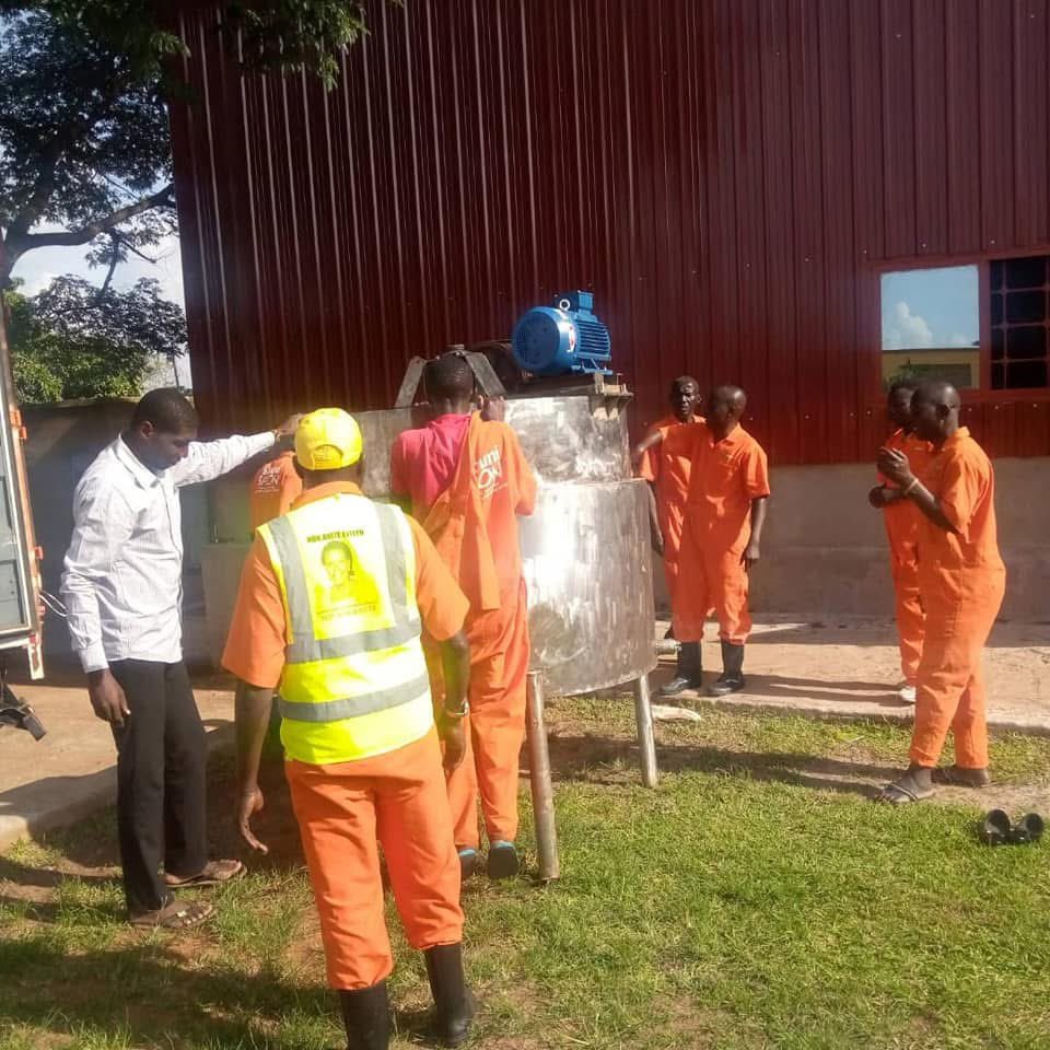 welandfab's tweet image. Stainless steel boiler machine delivery heavy duty