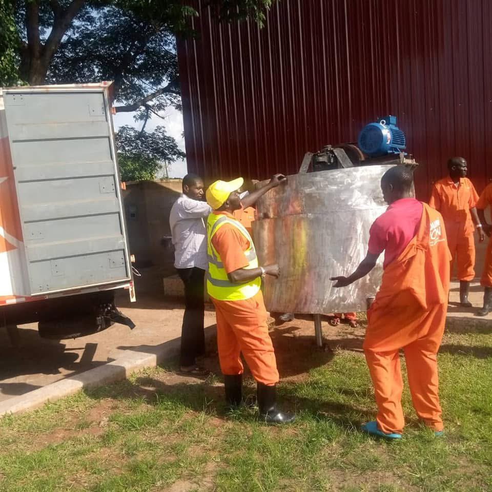 welandfab's tweet image. Stainless steel boiler machine delivery heavy duty