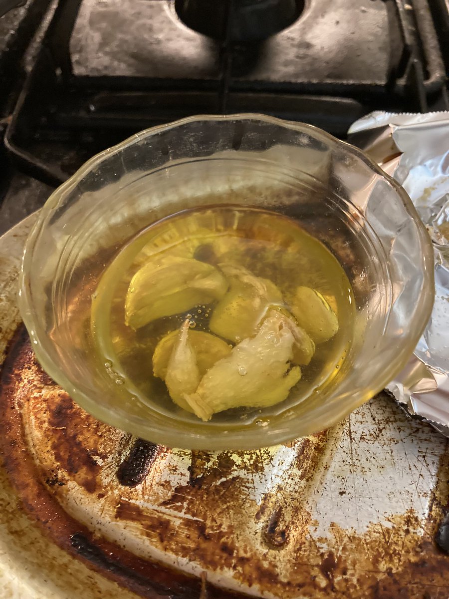 Roasted garlic.