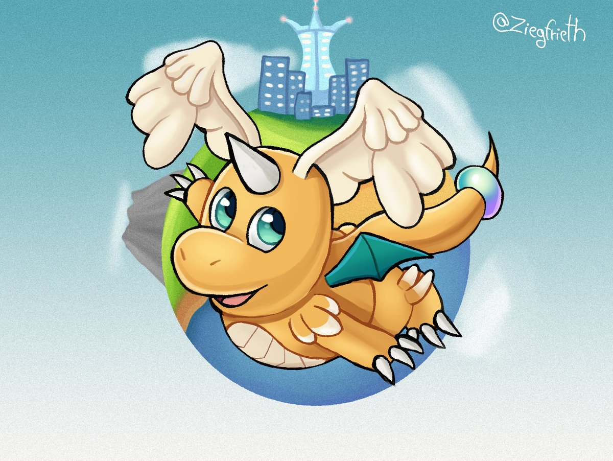 Ziegfrieth's tweet image. Mega
Dragonite
64