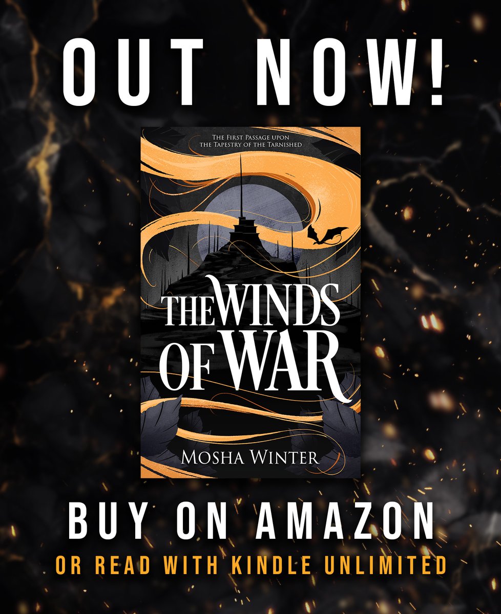 ✨THE WINDS OF WAR IS OUT WORLDWIDE! ✨

I've poured everything into this book. 
Thousands of hours of toil.
And now it's time to let it out into the world.

Thank you in advance to everyone who supports this release in any way. I appreciate it more than words can express. 🧡