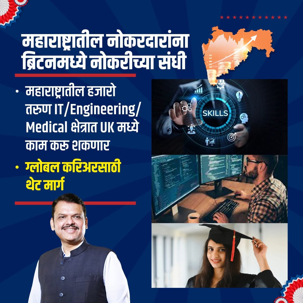 Nivedita purohit (@niveditapurohit) on Twitter photo पंतप्रधान मोदींच्या ब्रिटन दौऱ्यात महाराष्ट्राला काय फायदा होणार..?
महाराष्ट्रासाठी रोजगार, निर्यात, गुंतवणूक आणि जागतिक संधींचं नवं पर्व
जय हो मोदीजी 🫡
जयहो <a href="/Dev_Fadnavis/">Devendra Fadnavis</a> जी 🫡
#DevendraFadnavis #NarendraModi #Britain #India #ModiGovernment #Maharashtra #TeamDevendra पंतप्रधान मोदींच्या ब्रिटन दौऱ्यात महाराष्ट्राला काय फायदा होणार..?
महाराष्ट्रासाठी रोजगार, निर्यात, गुंतवणूक आणि जागतिक संधींचं नवं पर्व
जय हो मोदीजी 🫡
जयहो <a href="/Dev_Fadnavis/">Devendra Fadnavis</a> जी 🫡
#DevendraFadnavis #NarendraModi #Britain #India #ModiGovernment #Maharashtra #TeamDevendra