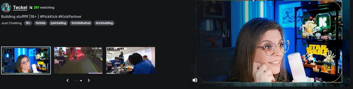 Awhhhh Kick 🥲 Thank you so friggin' much for the FP love tonight! Had a blast meeting loads of new people while chillin' with chat!  Ya'll really made my night! AWANH 💚 @kickcommunity <a href="/KickStreaming/">Kick</a> #pickkick #kpp