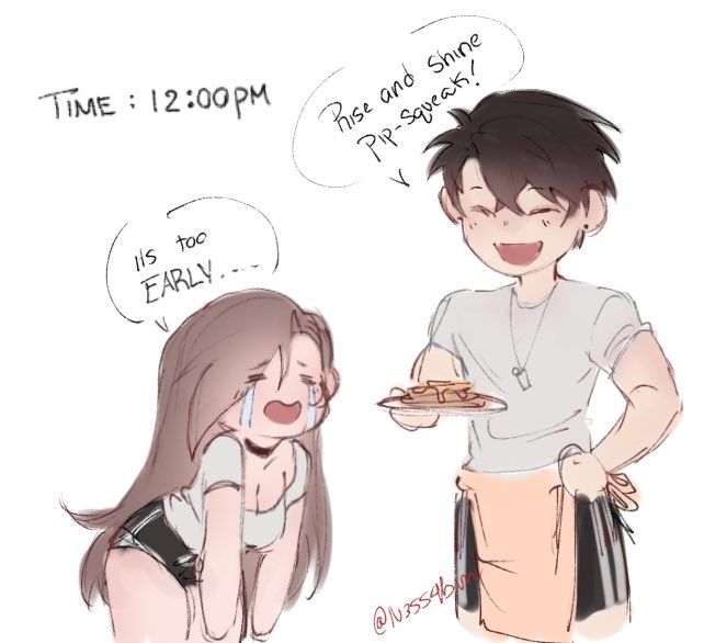 N3ss4bun's tweet image. Mornings with Caleb 🌸
#calebmc #ladstwt #CalebLoveandDeepspace