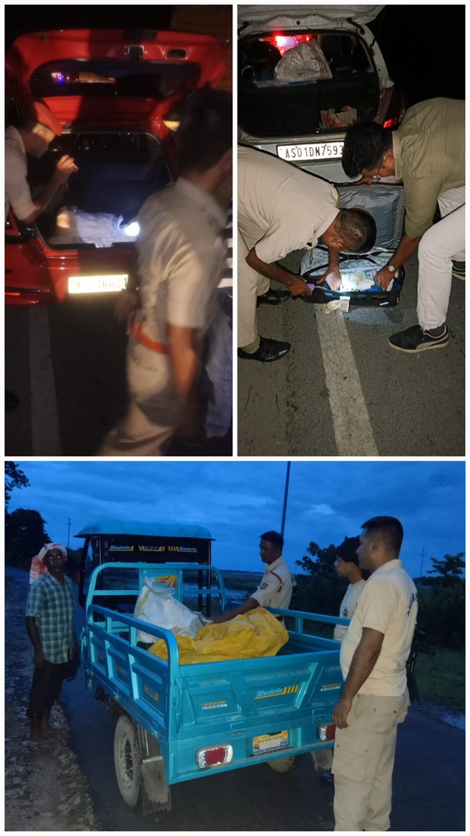 Kamrup Police is conducting extensive naka checking in various areas to  strengthen law enforcement. <a href="/assampolice/">Assam Police</a> <a href="/DGPAssamPolice/">DGP Assam</a>