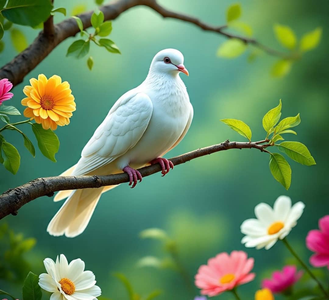 "Heureux ceux qui font œuvre de paix, car ils seront appelés fils de Dieu" Mat5:9

Faire la paix est un choix; cela dépend donc de nous. Choisissons l'#amour qui est la clé dla #paix &amp; du vivre ensemble.

La #paix est un trésor précieux qui mérite d'être cultivé &amp; partagé.
#Amen