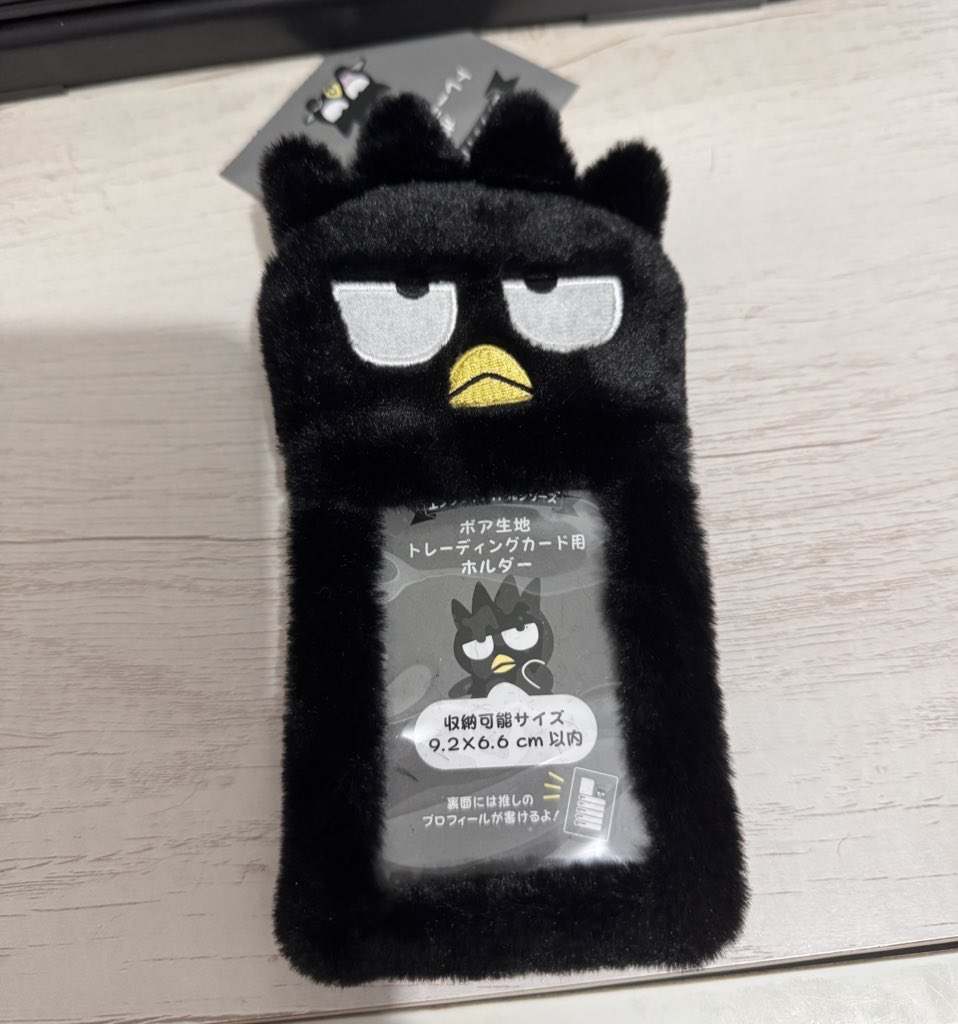 moonkartz's tweet photo. 💗 wts authentic sanrio japan fluffy badtz maru poca holder

— bnew!
— ₱600 payo / ₱650 dop
— will give freebies from kr n jp! 
— mop: gcash; mod: j&amp;t/ggx

dm to claim!

# wtb pc photo card fabric holder ph my melody hello kitty cinnamoroll pompompurin hangyodon https://t.co/cEXVgG1IRv