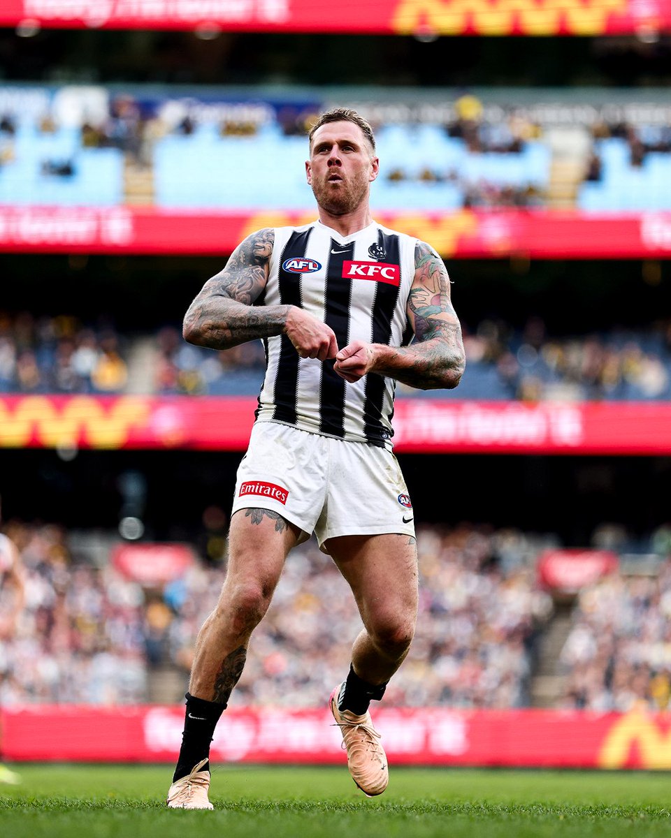 CollingwoodFC's tweet image. Skunk gone fishin&apos; 🎣🦨
