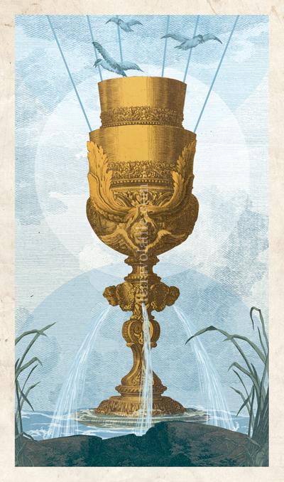 Fountain of fountains, and of all fountains. Chalice of saving rain. Grace on the soul descending, as rain on the dry grass. Dew of Divine Speech, falling in stillness on the heart, filling the soul with Knowledge. Enter into the heart and purify; come into the soul &amp; consecrate.