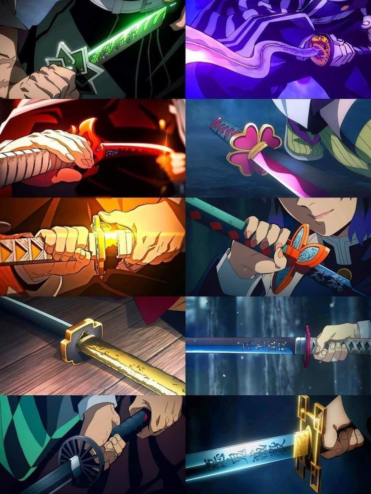DemonSlayerSc's tweet image. Favorite demon slayer katana?