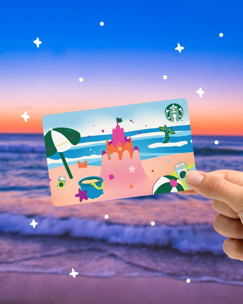 A little something to brighten your day. ✨

Get the all-new Summer Season Starbucks Card, available in all stores for a minimum activation of ₱300. Prefer digital? You can purchase eGifts through GCash on GLife. 💚