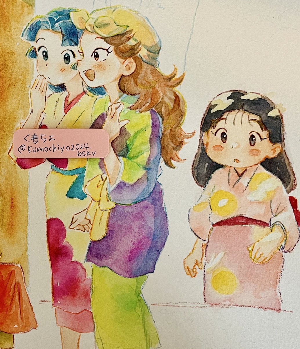 kumo_chiyo2021's tweet image. WIP.
女の子描くのすごい楽しいじゃん…てなってる😳✨
(全体像的にくのたまちゃん小さくなっちゃうから先に一部分を載せちゃう…)