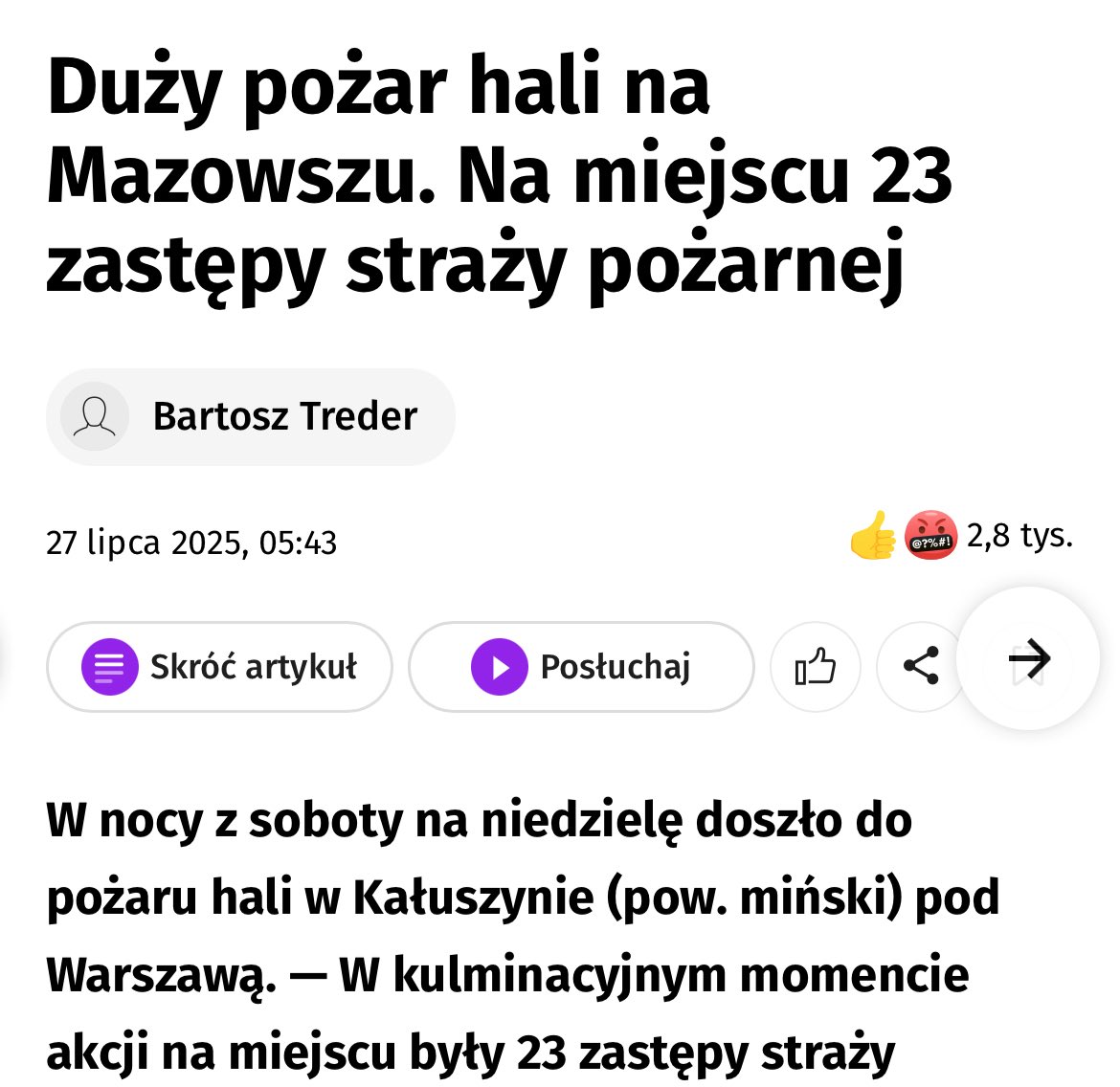 RomanowskiPL's tweet image. Kolejny pożar, kolejna niewyjaśniona sprawa. Ale najważniejsze, że służby ścigają PiS i wolontariuszy z granicy.