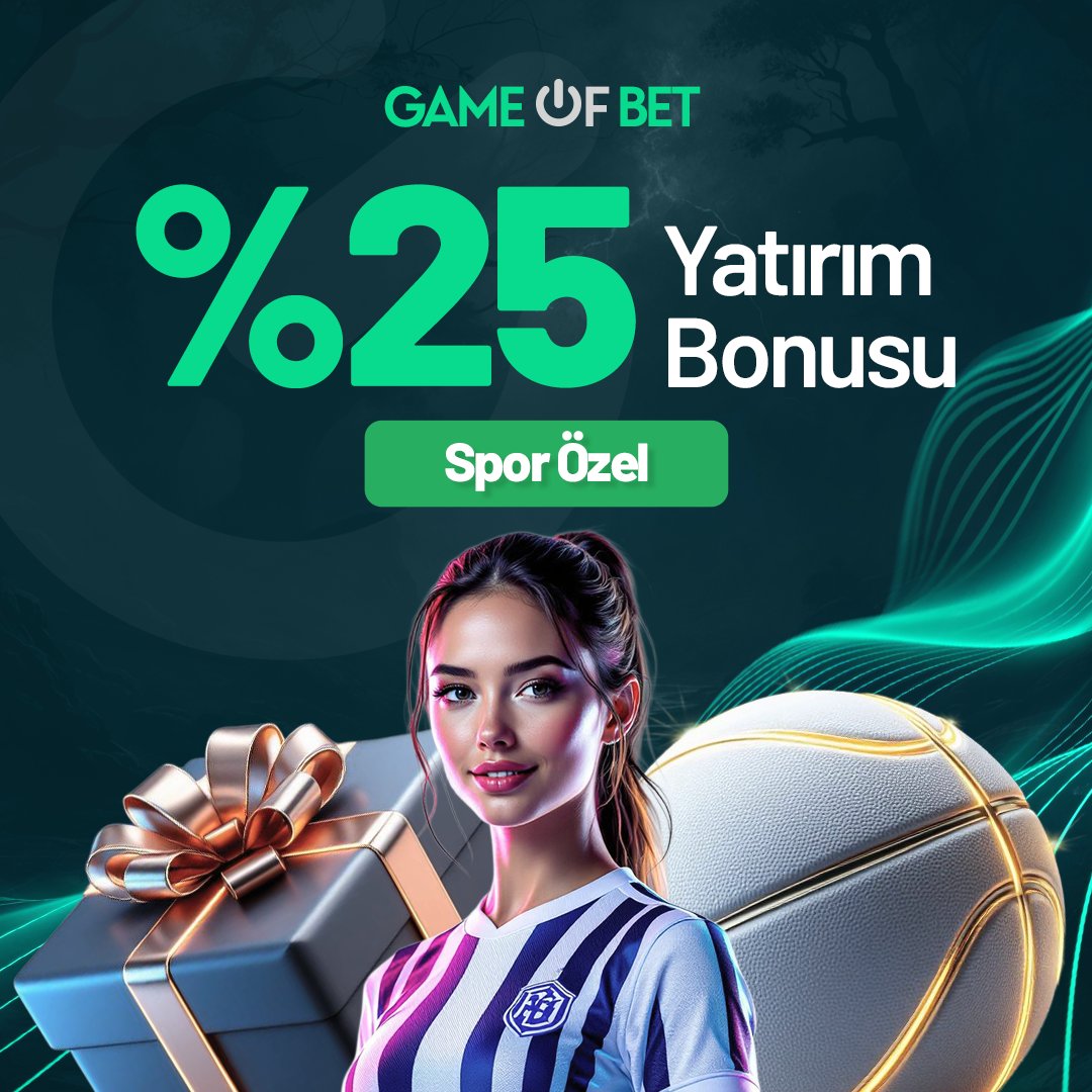 🛡 BONUSUN GÜCÜYLE SAHAYA ÇIK!

⚽️ %25 avantajla spor yatırımlarına #bonus desteği hazır!

🐉 Cesurlar için kazanç zamanı şimdi #Gameofbet zamanı!

🎯 Şansın yanında, #freebet fırsatı cebinde!

🔗 GAMEOFBET GÜNCEL GİRİŞ tinyurl.com/gobgiris