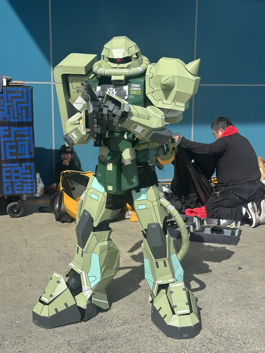 Bub_Dead's tweet image. ザクがいた！
#WF #ワンフェス #WF2025夏 #WF2025S