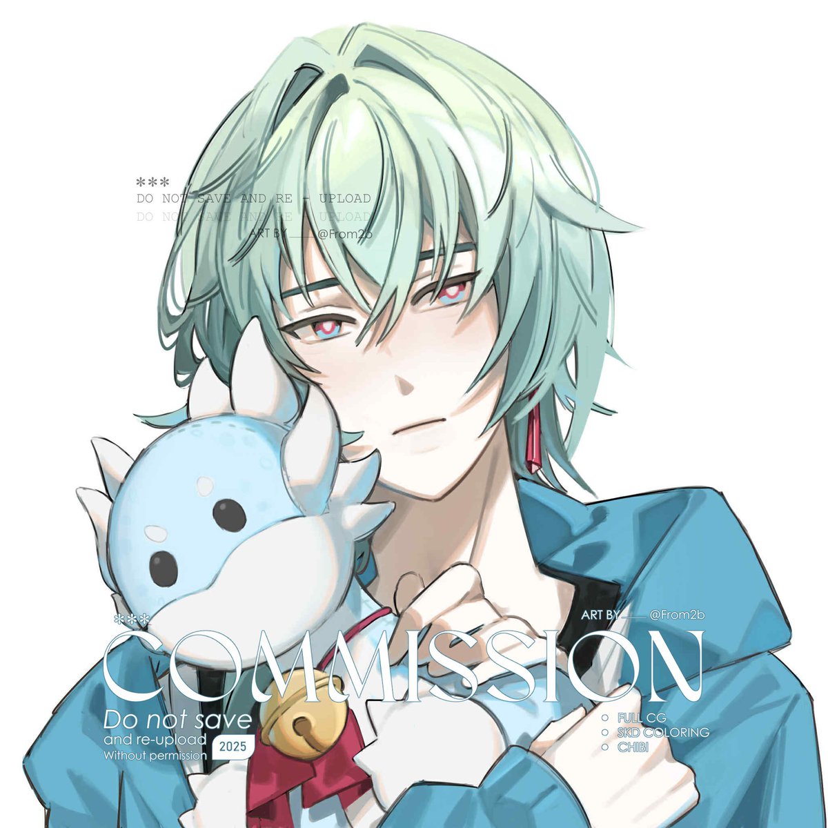 from2_b's tweet image. 💫 Commission open! ~~~ [ฝากรีทวิตด้วยนะคะ ]  
**สวัสดีค่าา  มาเปิดรับคอมมิช  3 คิว
📌คิวว่างแล้วจ้างได้นะคะ🙏✨ 
📌ราคาเริ่มต้น
head shot : 350 ฿ เพิ่มตัวละคร 100/ตัว
half body : 600 ฿ เพิ่มตัวละคร 200/ตัว
full body : 850 ฿ เพิ่มตัวละคร 300/ตัว
#commissionTH #commissionsopen