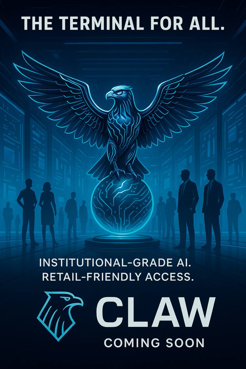 ScottLEOWarrior's tweet image. I don't think people are quite ready for what @EagleAILabs are building,
The claw is the absolute game changer that will bring HUGE players into crypto from Traditional TradFi
You have a chance to get in at less than 20cents for a very short time,
You was warned.
$EAI 🥵🥵